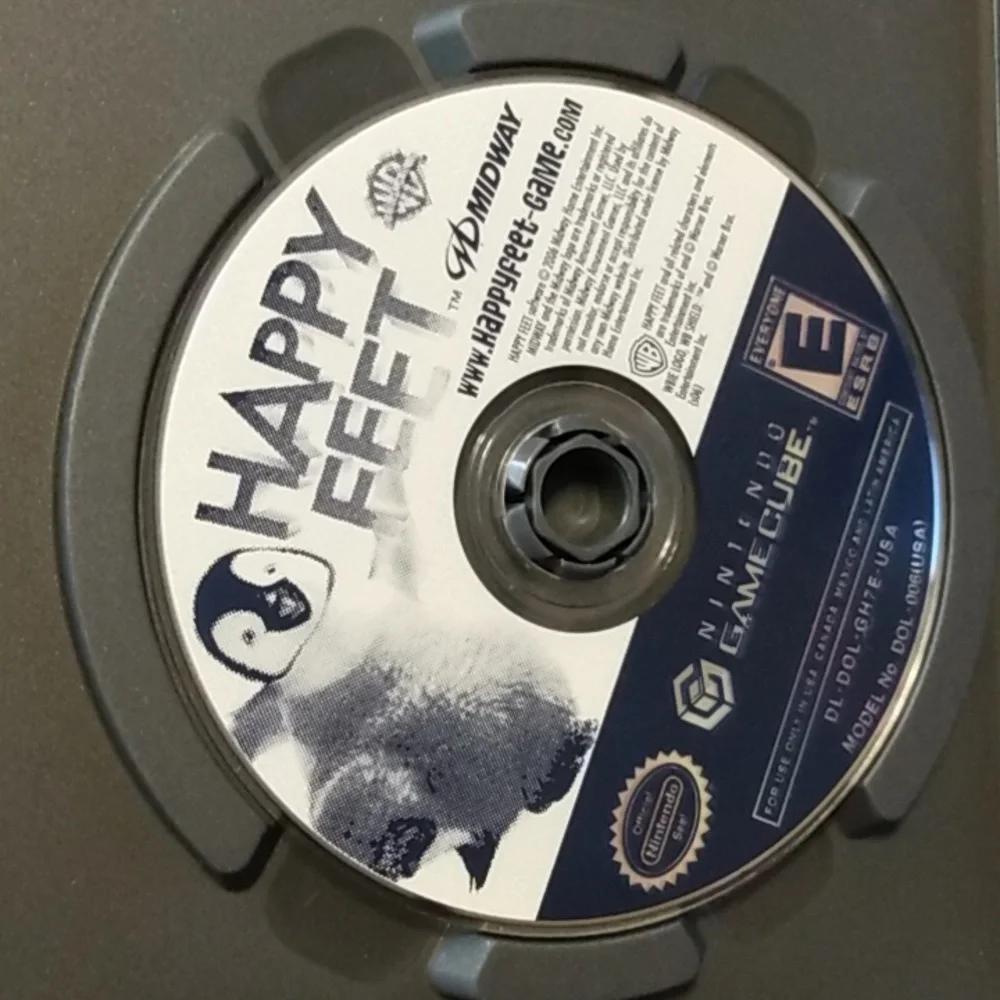 Nintendo‎ GameCube Happy Feet Game/ Tested